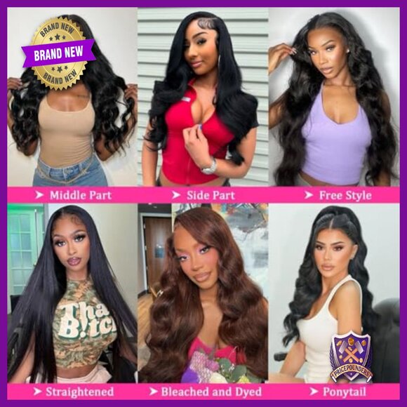16A Brazilian Virgin Body Wave Human Hair Extensions, 4 Bundles, 18-24 Inches main image 5